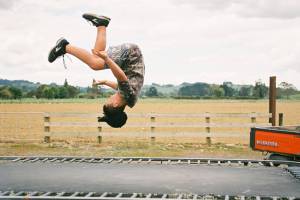 Writers’ Weir: Kids on the Trampoline