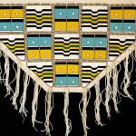Beaded Chilkat Wall Hanging by Elaine Jack won the newly created Presidents Award in Sealaska Heritage Institutes 2020 Juried Art Competition. (Courtesy Photo | SHI)