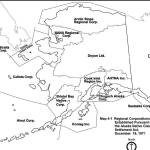 This map shows regional corporations established by the Alaska Native Claims Settlement Act in 1971. On Friday, a judge ruled Alaska Native Corporations are eligible to receive federal coronavirus relief funds. (Courtesy Photo | US National Park Service)