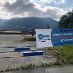 The former Walmart building, shown in this July 1 photo, located in the Lemon Creek area is for sale at a price about $2.3 million below its assessed value. (Peter Segall | Juneau Empire)