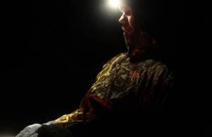 Rare documentation of when Jeff Lund remembered his headlamp. (Jeff Lund | For the Juneau Empire)