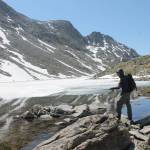 Jeff Lund attempts to hook a golden trout in Wyoming during a recent trip. Yes, [I] traveled to fish during the pandemic, Lund said. (Jeff Lund | For the Juneau Empire)