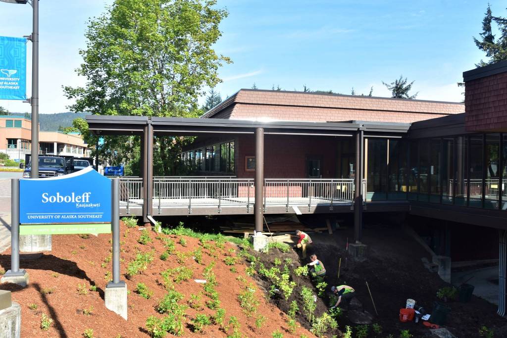 The Juneau campus of the University of Alaska Southeast awaits students on Friday, July 31, 2020. (Peter Segall / Juneau Empire)