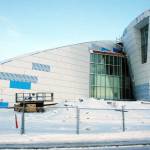 The Museum of the North at the University of Alaska takes shape in Fairbanks in this December 2004 photo. An abandoned city bus that was recently removed from Alaskas backcountry to discourage those from making dangerous Into the Wild pilgrimages appears headed to the museum in Fairbanks. The state Department of Natural Resources said Thursday, July 30, 2020, that it intends to negotiate with the Museum of the North to display the bus, which was flown out of the woods near Denali National Park and Preserve last month. (AP Photo/Eric Engman, File)