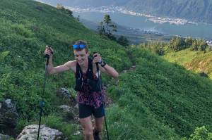 Courtesy photo / Owen Hatcher                                Owen Hatcher summited five of Juneaus major peaks in one 15-hour effort, relying entirely on his own power, on Wednesday, July 29, 2020.