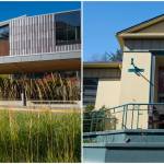 This composite image shows both the Alaska State, Library, Archives and Museum and the Juneau-Douglas City Museum. Both have made adjustments to a relatively tourism-free summer. (Michael Penn / Juneau Empire File)