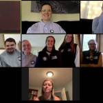 Americorps members participate in a videoconference with program coordinator Shari Paul during their orientation. (Courtesy photo / Shari Paul)