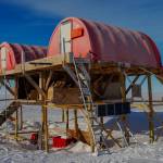 Swiss Camp on the Greenland ice sheet. (Courtesy Photo / Konrad Steffen)