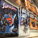 This Aug. 19, 2020, image shows some of the comics for sale at Red Planet Books & Comics in Albuquerque, N.M. Marvel Comics has assembled a gallery of Native artists and scribes for Marvel Voices: Indigenous Voices #1, an anthology that will revisit some of its Native characters. (AP Photo / Susan Montoya Bryan)