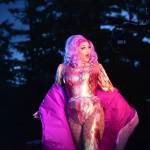 Peter Segall / Juneau Empire                                 Miss Guise, takes the stage at 2020 GLITZ Drive-in Drag Show on Saturday, Aug. 29, 2020.