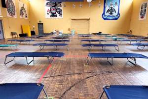 The Juneau Arts and Culture Center is being used as a shelter for Juneau residents experiencing homelessness in the face of the coronavirus. Cit and Borough of Juneau is seeking a new building to use as a site. (Courtesy photo / City and Borough of Juneau)