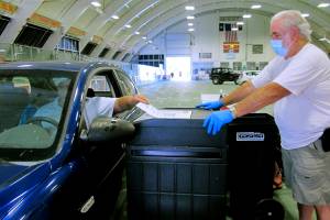 Voting in person is going to look different this year