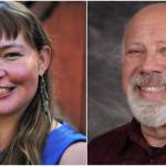 Incumbent Alicia Hughes-Skandijs, left, and Kenny Solomon-Gross will vie for a three-year term in Juneaus District 1 during the upcoming municipal elections. (Courtesy Photos)