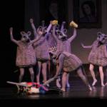 The Nutcracker is on the verge of defeat at the hands of the Mouse King in this December 2019 photo. This year would have been the 13th consecutive year Juneau Dance Theatre staged a full performance of the famous ballet, but it has been canceled because of the pandemic.(Courtesy Photo / Juneau Dance Theatre)