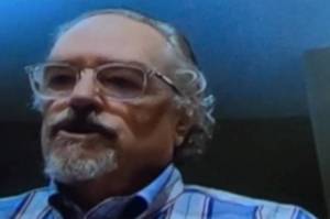 Tom Collier, seen in this screen shot of a video released by Washington, D.C.-based nonprofit Environmental Investigation Agency resigned as CEO of Pebble Pebble Limited Partnership. (Screenshot)