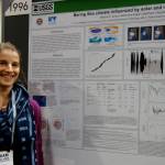Miriam Jones of the U.S. Geological Survey in Reston, Virginia, during a 2018 conference in Washington, D.C. (Courtesy Photo / Ned Rozell)