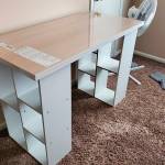 Desk shortage forces people to get creative about workspaces