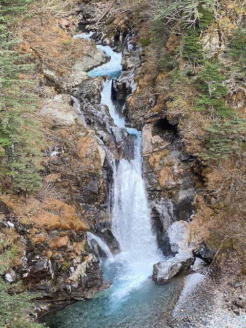 The autumn look of Ebner Falls is seen on Oct. 20. (Courtesy Photo / Denise Carroll)
