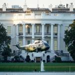 Marine One lifts off from the White House to carry President Donald Trump to Walter Reed National Military Medical Center in Bethesda, Md., Friday, Oct. 2, 2020 in Washington. The White House says Trump will spend a few days at the military hospital after contracting COVID-19. (AP Photo / J. Scott Applewhite)