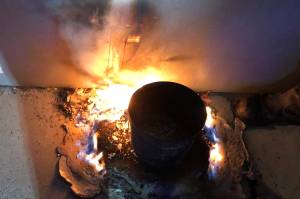 Capital City Fire/Rescue and the Juneau Police Department are investigating a fire that occurred near an apartment on Willoughby Avenue on Oct. 25, 2020 as arson. (Courtesy photo / CCFR)