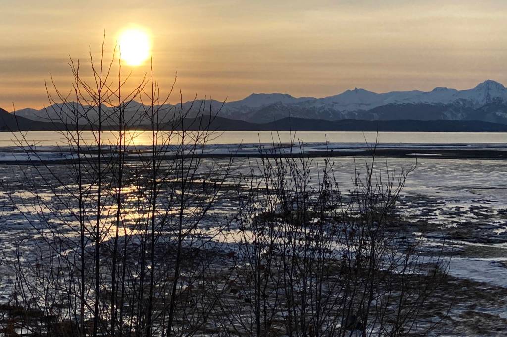 This photo shows the view from Glacier Highway overlooking Eagle Beach area on Nov. 7. (Courtesy Photo / Judith MacBrine)