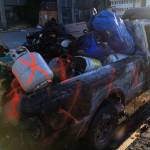 Capital City Fire/Rescue responded to a call at approximately 10 p.m. on Nov. 16, 2020 to a vehicle fire downtown. The vehicle, shown here the next morning, was located on F Street. (Michael S. Lockett / Juneau Empire)