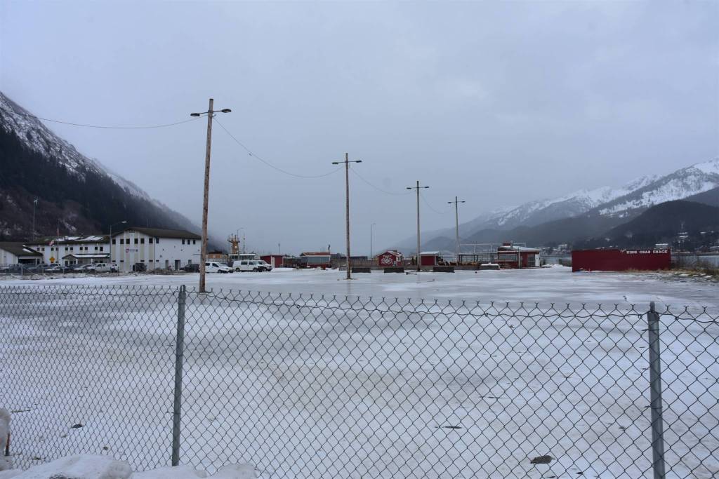 Norwegian Cruise Lines property on Egan Drive was empty on Wednesday, Nov. 18, 2020. The company intends to build a dock and transform the property into a community asset and is seeking community input. (Peter Segall / Juneau Empire)