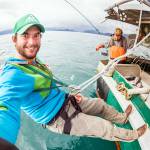 Chris Miller photographing the troll fishery in Southeast Alaska. (Courtesy Photo / Chris Miller)