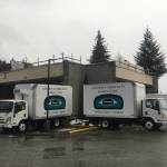 The Angoon Community Association is holding a turkey drive for the community of Angoon on Monday and Tuesday November 23-24. The ACA aims to get enough turkeys for every household in the town of about 500, which they will transport in recently acquired refrigerated trucks, shown above. (Michael S. Lockett / Juneau Empire)