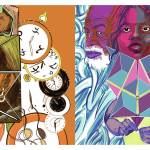 An illustration by David Brame for Sanford Biggers: CODESWITCH,created in collaboration with John Jennings. (Photo courtesy of David Brame)