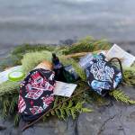 Vivian Faith Prescott / For the Capital City Weekly
This photo shows traditional and modern medicines and masks in Wrangell.