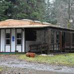 The property at 9290 Hurlock Avenue near the intersection of Egan Drive and Mendenhall Loop Road was vacant Monday, Dec. 7, 2020, but a group of nonprofit organizations are partnering to try and turn the site into a youth homeless center. (Peter Segall / Juneau Empire)