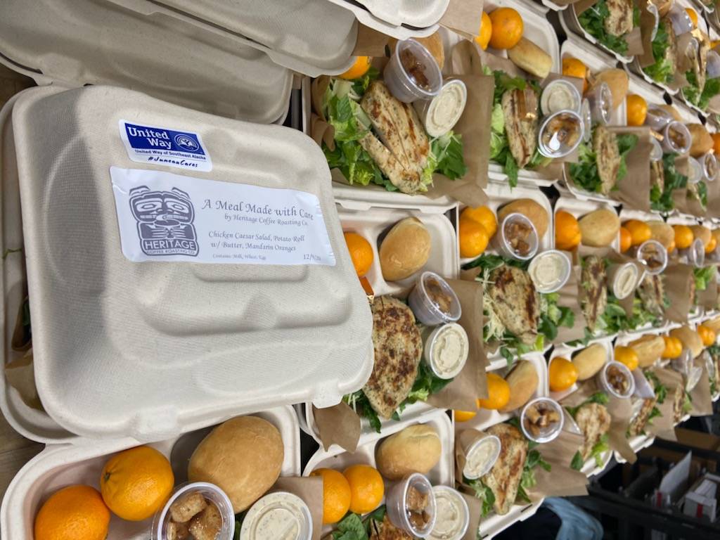 Heritage Coffee Roasting Company is one of several Juneau businesses helping to prepare hundreds of meals for Haines residents and emergency relief workers following landslides that destroyed many homes and killed two. (Courtesy Photo / Kirk Stagg)