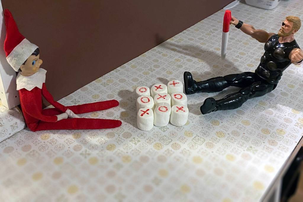 Stephanie Spiess / Juneau Empire
Dont be a Thor loser. An elf bests one of Earthand Asgardsmightiest heroes in a game.