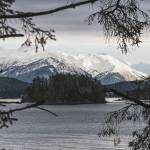 Mount Juneau and Mount Roberts are seen through Auke Recreation Cove on Jan. 28. (Courtesy Photo / Kenneth Gill, gillfoto)