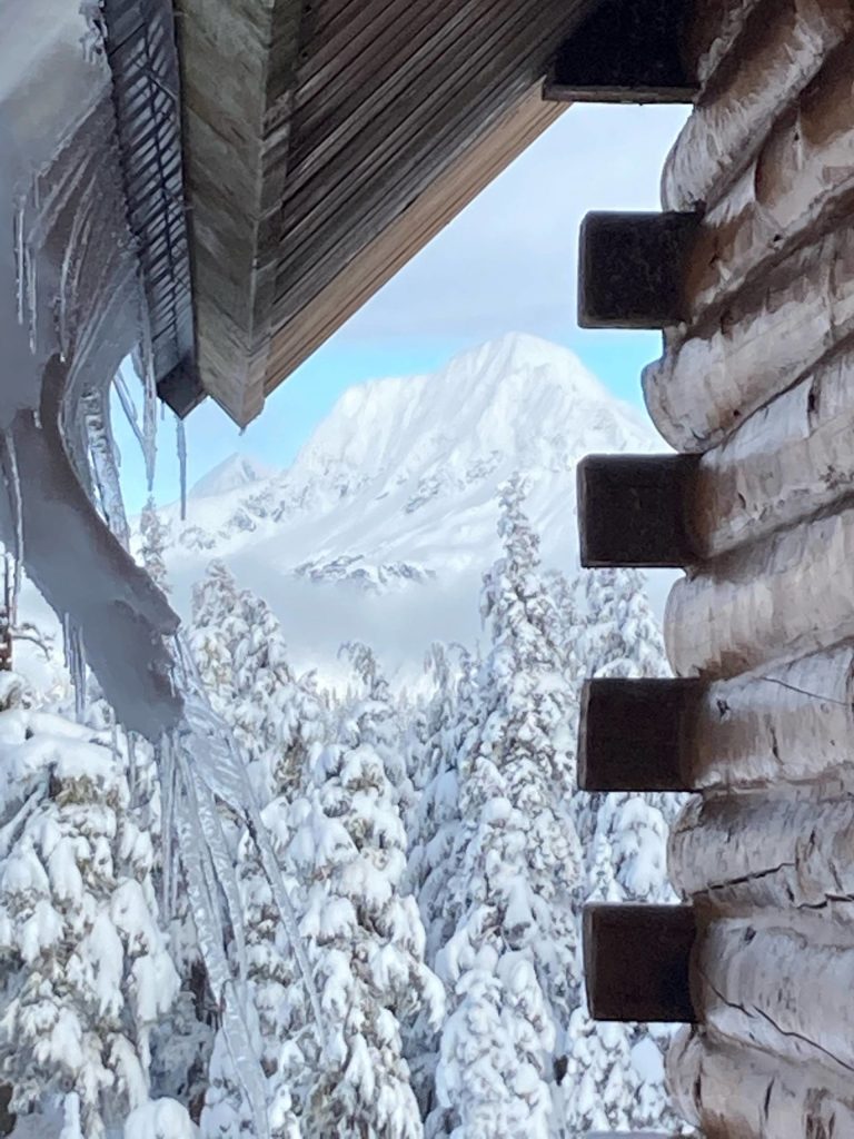 This photo shows a winter scene from the trail to John Muir Cabin on Monday, Jan. 25. (Courtesy Photo / Deborah Rudis)