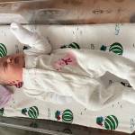 Madelynn Rose McCallister, born at 7:50 a.m. on Jan. 5, 2021, was the first baby born at Bartlett Regional Hospital this year. (Courtesy Photo / BRH)