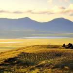 Howard Pass, Alaska, showing a weather station that just recorded a windchill of minus 78 degrees F. (Courtesy Photo / Ken Hill, National Park Service)