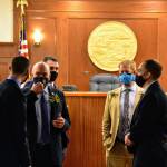 House members await the start of the new session on Tuesday, Jan. 19, 2021. (Peter Segall / Juneau Empire)