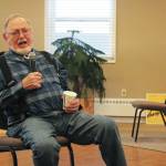 Rep. Don Young speaks during a campaign event Tuesday, Oct. 20, 2020 at Lands End Resort in Homer, Alaska. (Photo by Megan Pacer / Homer News File)