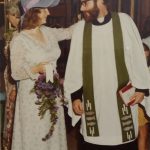 This 1976 photo shows Laura and the Rev. Larry Rorem. It was taken just before the couple processed in for Laura Rorems sisters wedding in Ames, Iowa, in the church where Laura Rorem was born, confirmed and married in 1966. (Courtesy Photo / Larry and Laura Rorem)