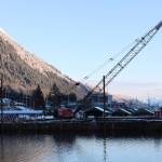 Theres money in Gov. Mike Dunleavys bond proposal package for projects like the one taking place at Aurora Harbor, seen here in this Nov. 5, 2020, file photo, but Juneaus Sen. Jesse Kiehl doesnt think theres enough local investment. (Ben Hohenstatt/Juneau Empire File)