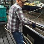 Grandpa Elmer Mork commercial fishing at 84 in 2015. He is 90 this year. (Vivian Mork / For the Capital City Weekly)