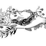 Juneaus breweries are holding a fundraiser called Pour the Love, its logo shown above, to benefit the town of Haines, recently hammered by massive landslides. (Courtesy Art/ Celia Bower and Tulsi Zahnow)