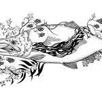 Juneaus breweries are holding a fundraiser called Pour the Love, its logo shown above, to benefit the town of Haines, recently hammered by massive landslides. (Courtesy Art/ Celia Bower and Tulsi Zahnow)