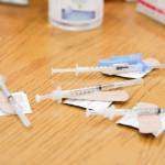 The City and Borough of Juneau held a clinic for the next round of eligible recipients to get vaccinated at Centennial Hall on Feb. 11, 2021. (Michael S. Lockett / Juneau Empire)