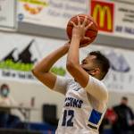 Meki Toutaoilepo rises up for a shot against Mt. Edgecumbe High School. Thunder Mountain High School won makes against MEHS on Wednesday and Thursday. (Courtesy Photo / Heather Holt)