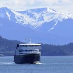 Service from ferries like the MV Tazlina, seen here coming into dock at Juneau on May 16, 2020, have become unreliable for coastal communities as year-to-year planning leads to high levels of uncertainty, according to coastal lawmakers. (Peter Segall / Juneau Empire File)
