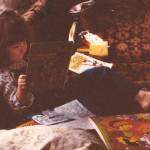 This photo shows Yéilk, Vivian Mork (Cute Little Raven) learned to read at 4. By the age of 8, she was reading Ray Bradbury and dreaming of Mar. (Courtesy Photo / Vivian Mork Yéilk)