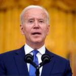 President Joe Biden, seen in this March 8 photo, and his administration are supporting a controversial road through a national wildlife refuge on the remote Alaska Peninsula that is home to migrating waterfowl, continuing the policy of former President Donald Trump.(AP Photo / Patrick Semansky )